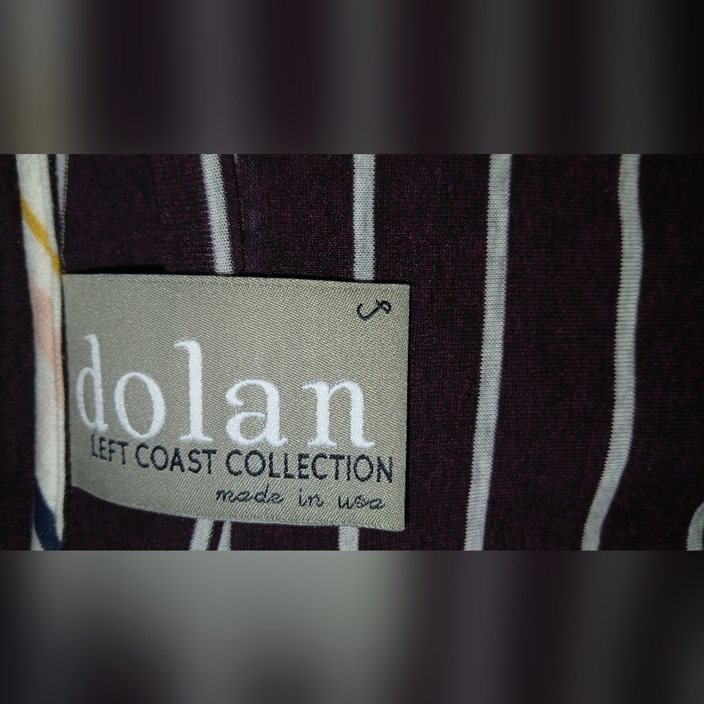 Dolan Classic Stripe Top Womens Large Preppy Casual - Picture 4 of 6